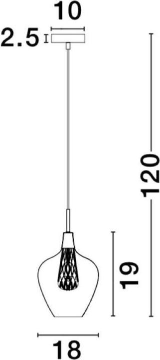Produktbild Nova Luce Filo (G9)