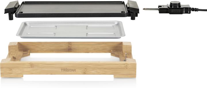 Produktbild Tristar Tischgrill/Barbecue-Grill mit glatter Grillplatte