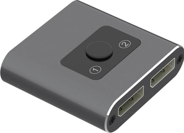 Produktbild Maxtrack DisplayPort bidirektionaler Umschalter 4K @60Hz