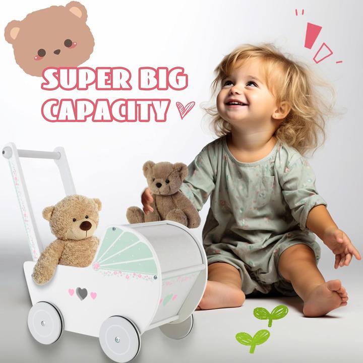 Produktbild Woodenfun Lauflernwagen