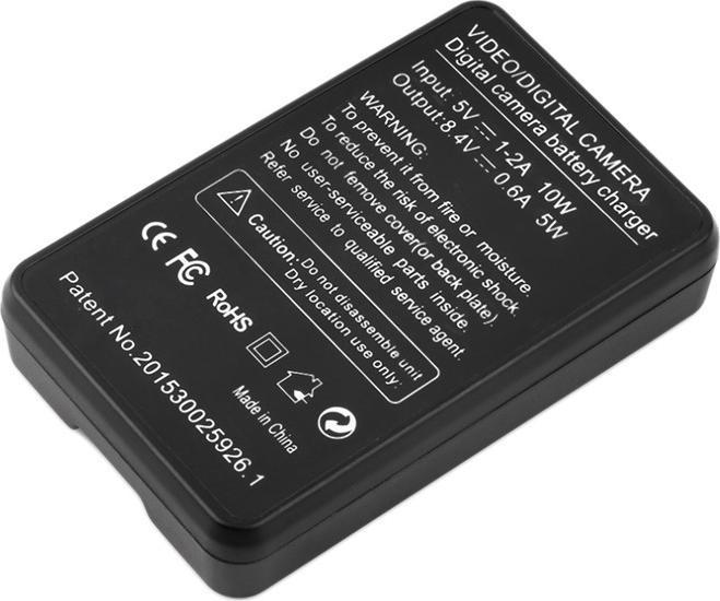 Immagine prodotto Acconic Caricatore rapido doppio per Sony NP-FZ100 A7 III A7M3 Alpha 7 III A7 R III A7RM3 Alpha 7 R III A9