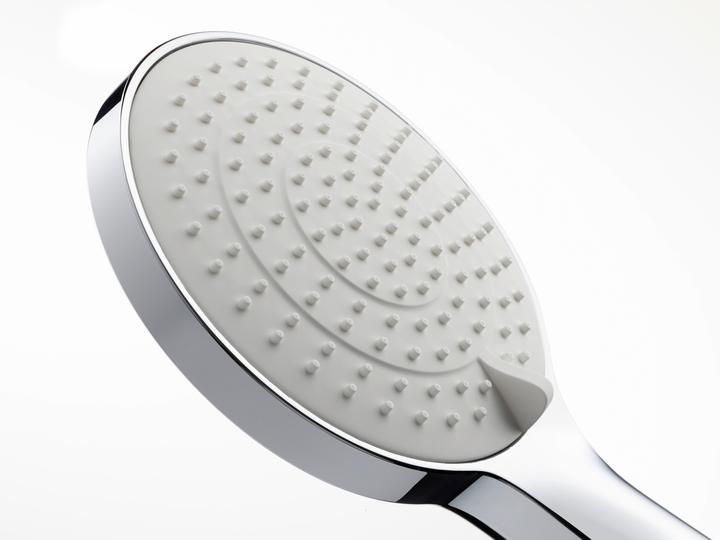 Immagine prodotto Duravit Doccetta 110, 3 getti cromo / bianco (3 Tipi di raggi, 14 l/min)