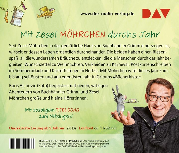 Actual product image Grimm and Möhrchen - Part 2: Spring, Summer, Autumn and Zesel (Frank Gustavus, Stephanie cutter, Boris Aljinovic, Stefanie Scharnberg, German)