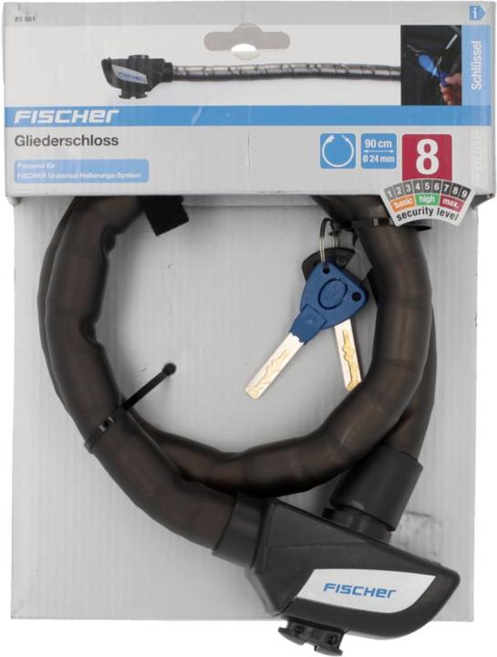 Immagine prodotto Fischer Serratura di collegamento 85861 Nero S (90 cm)