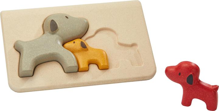 Image du produit Plantoys puzzle du chien (3 pièces)