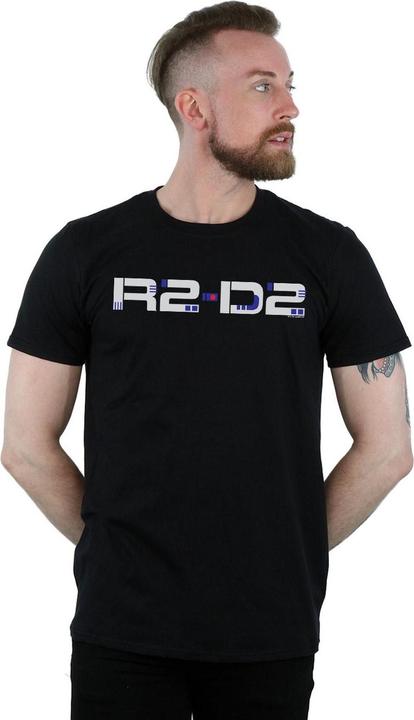 Produktbild Star Wars The Rise Of Skywalker R2D2 Text Logo TShirt (XXL)