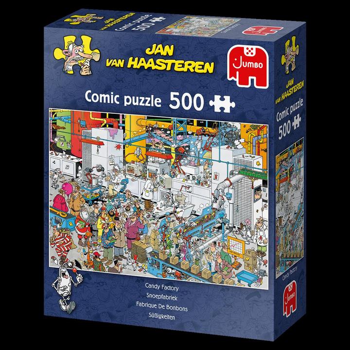 Actual product image Jumbo Jan van Haasteren candy factory (500 pieces)