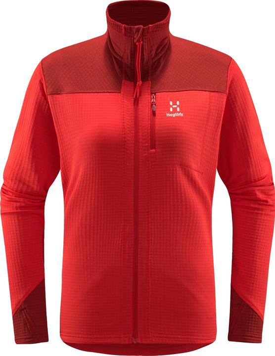 Actual product image Haglöfs ROC Spitz Mid Jacket Women Poppy red/Corrosion (M)