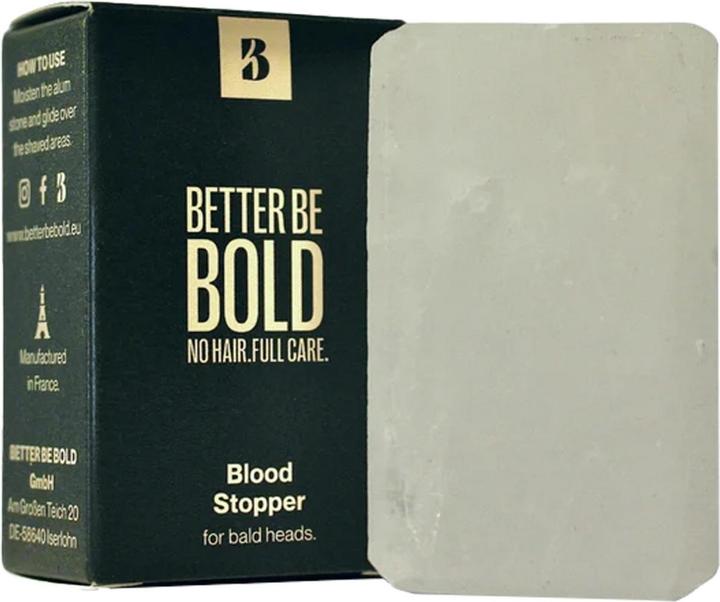 Image du produit Better be bold Blood Stopper for bald heads | Pierre d'alun (75 ml, Gel de rasage)
