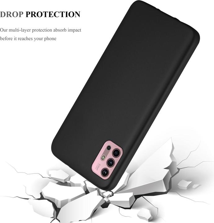 Actual product image Cadorabo TPU Matt Metallic Sleeve (Motorola Moto G10, Motorola Moto G30)