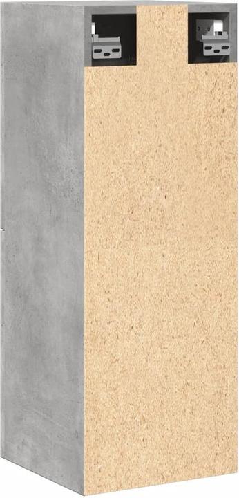 Image du produit VidaXL Armoire suspendue de salle de bains Armoire murale de salle de bains Gris béton (30 x 30 x 80 cm)