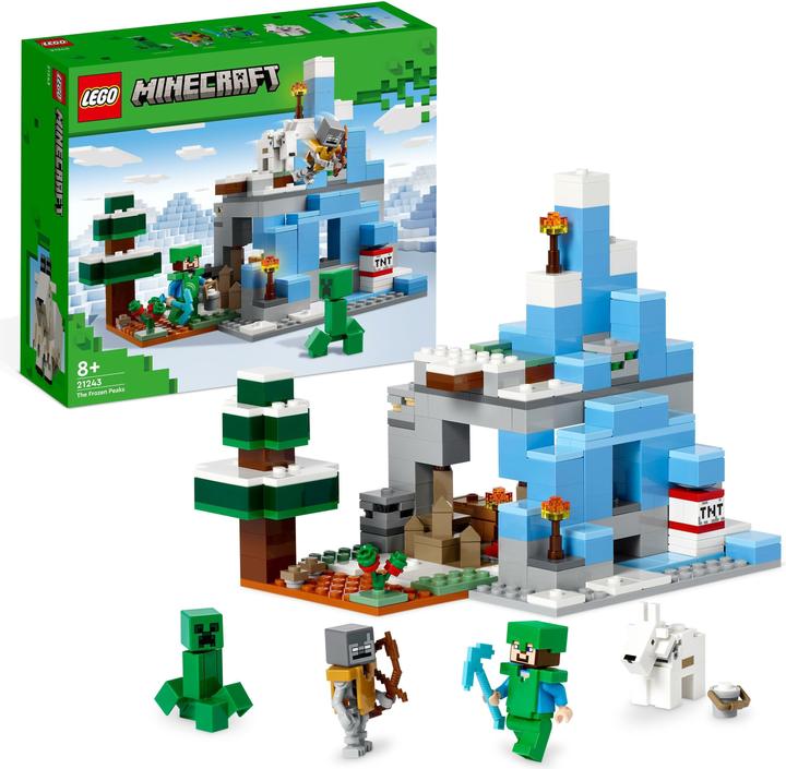 Produktbild LEGO Die Vereisten Gipfel (21243, LEGO Minecraft)