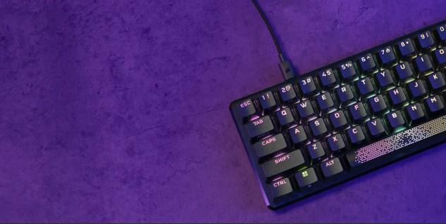 Immagine prodotto Corsair K65 Pro Mini (DE, Cablato)