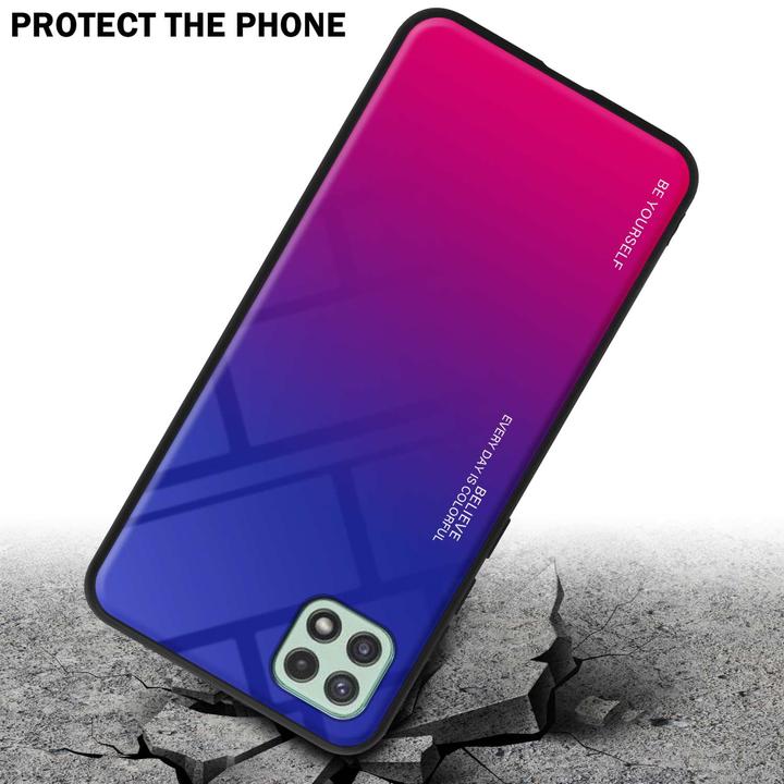 Image du produit Cadorabo TPU 2 couleurs Housse en verre (Samsung Galaxy A22 5G)