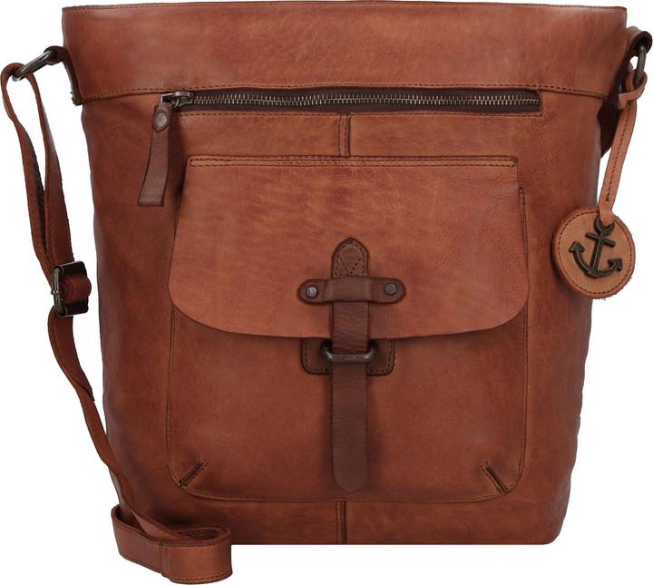 Harbour 2nd Urban Poets Schultertasche Leder 37 cm