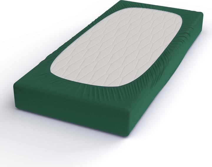 Actual product image Lotus Bettwaren Satin fitted sheet uni (90 x 200 cm)
