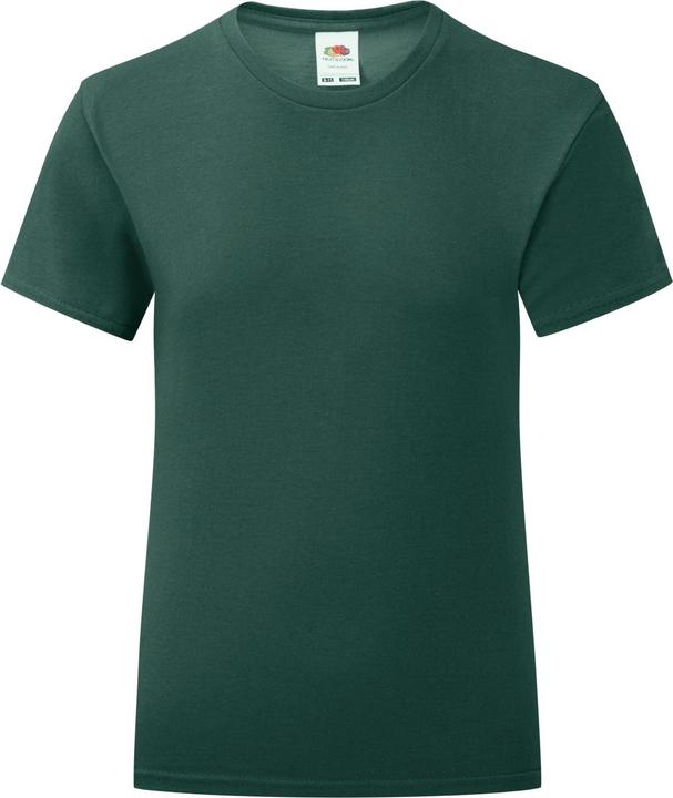 Fruit of the Loom Ikonisches TShirt Mädchen (128)