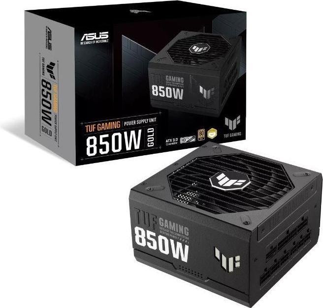 ASUS Power Supply||850 Watts|Efficiency 80 PLUS GOLD|PFC Active|TUF-GAMING-850G (850 W)