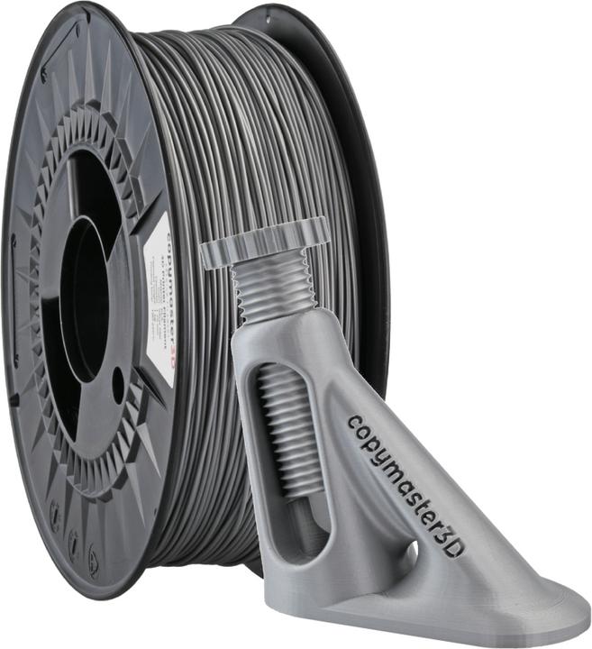 Actual product image Copymaster3D Copymaster PLA 1.75mm 1 kg Silver Star (PLA, 1.75 mm, 1000 g, Silver)