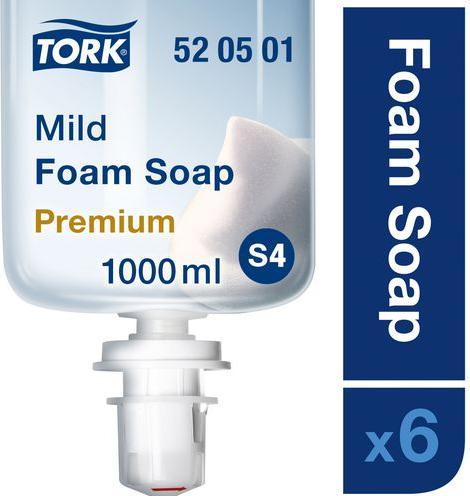Actual product image Tork Mild 520501 (Liquid soap, 1000 ml)