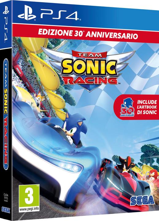 Actual product image Sega Team Sonic Racing 30th Anniversary Edition (PS4) (IT) (PS4, IT)