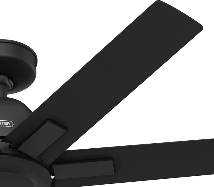 Actual product image Hunter Fans DC Deckenventilator Sahira Schwarz mit Fernbedienung (42 dB)