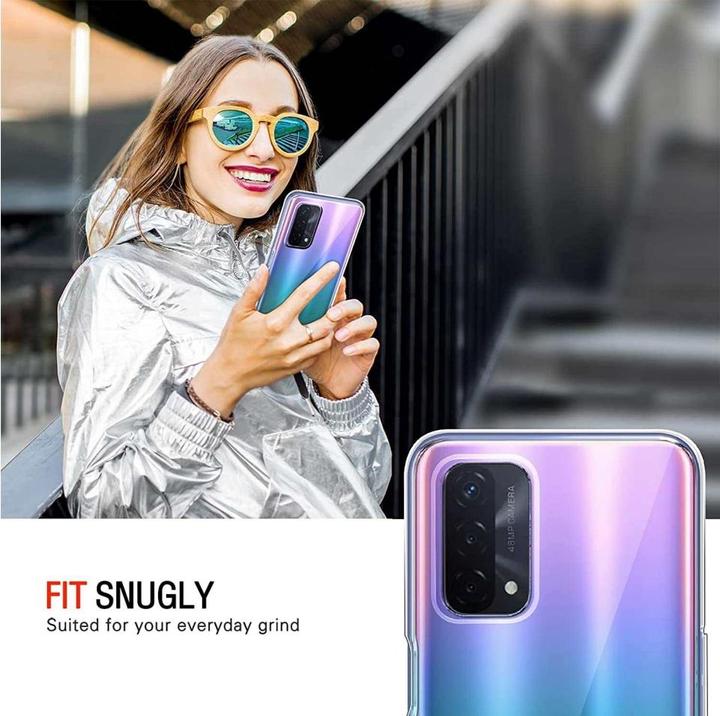Produktbild Screenguard Oppo A74 5G Flexible TPU Clear Case (Oppo A74 5G)