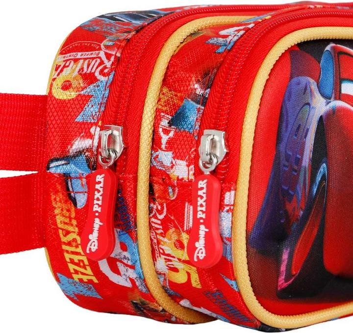 Image du produit Karactermania Cars 3 Bumper-3D Double Pencil Case, Rouge, 22 x 9.5 cm