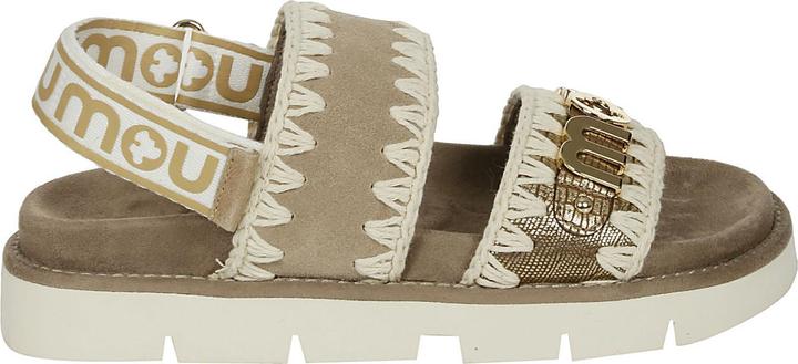 Produktbild Mou Sandal MU.SW461001C MLIGOL METALLIC LIZARD GOLD (38)
