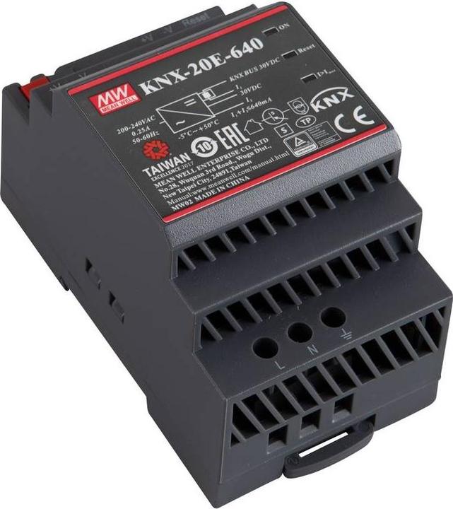 Image du produit MeanWell Alimentation électrique sur rail DIN (rail DIN)
