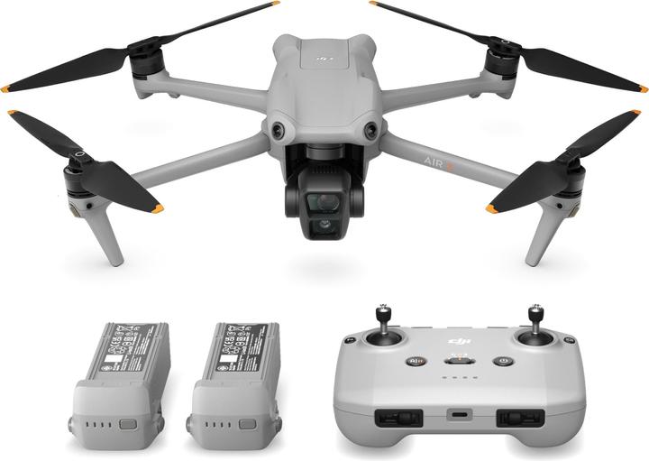 Produktbild DJI Air 3 Fly More Combo (RC-N2) (46 min, 720 g, 48 Mpx)