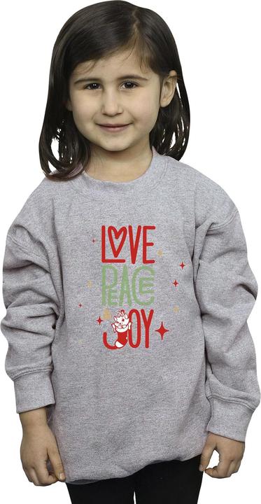 Produktbild Disney The Aristocats Marie Love Peace Joy Sweatshirt Mädchen (152, 158)