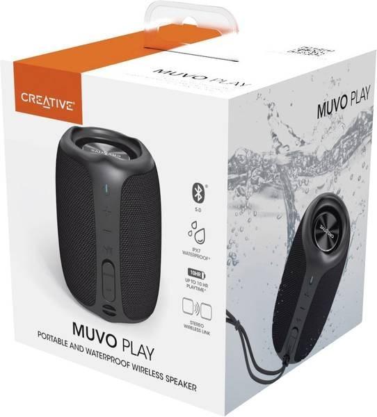 Actual product image Creative MuVo (10 h, Rechargeable battery operated)