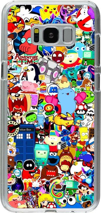 Immagine prodotto PhoneLook Copertina trasparente Cartoni animati misti (Samsung Galaxy S8+)