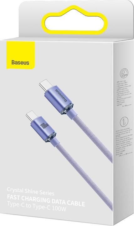 Actual product image Baseus USB C — USB C (2 m, USB 2.0)