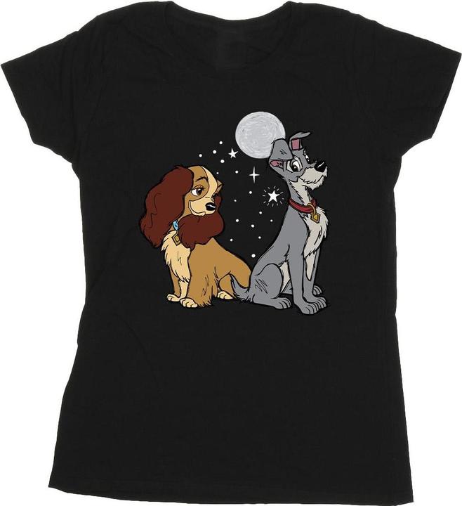 Disney Lady And The Tramp Moon TShirt (L)
