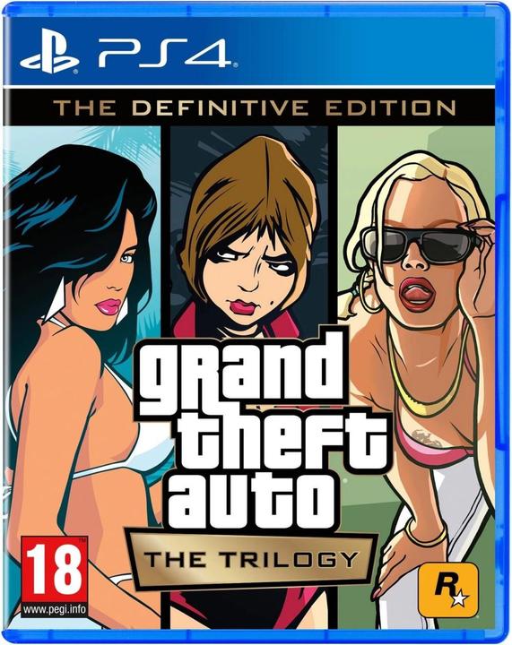Rockstar Grand Theft Auto: The Trilogy - The Definitive Edition (PS4, DE)