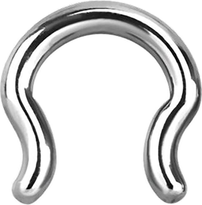 Produktbild Star Piercing Septum Ring silber (ohne Messing, Chirurgenstahl 316L)