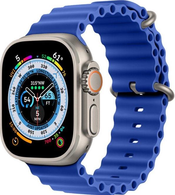 Image du produit PhoneLook Bracelet en caoutchouc silicone ondulé Ultra 49 mm (49 mm, Caoutchouc / silicone)