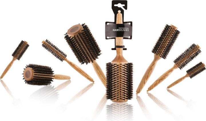 Immagine prodotto XanitaliaPro Xanitalia Spazzola circolare in legno 100% setola di cinghiale 40 mm