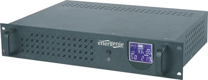 Produktbild Gembird Ups rack 19" 3.4u 1500va 4xiec 230v out iec14 in rj11 usb lcd - (Offline-) USV (1500 VA, 900 W, Standby USV)