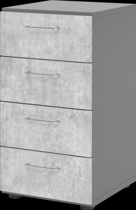 Graphit, Silbergrau, Betonfarben