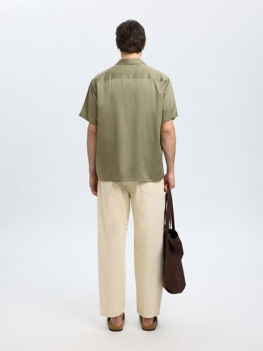Produktbild Selected Homme Satin Kurzarmhemd (L)