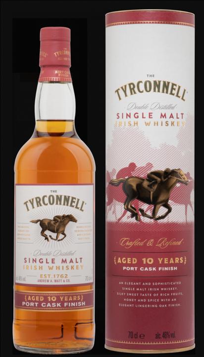 Actual product image Tyrconnell 10 Years Port Finish (Irish whiskey)