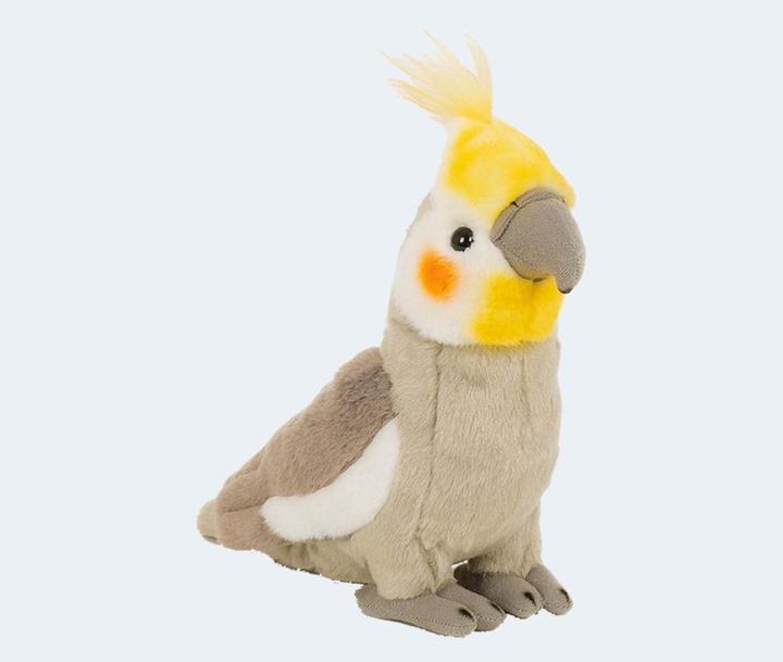 Produktbild Semo Trigon Stofftier Nymphensittich 19 cm, Kuscheltier Plüschtier Sittich Vogel Vögel (20 cm)