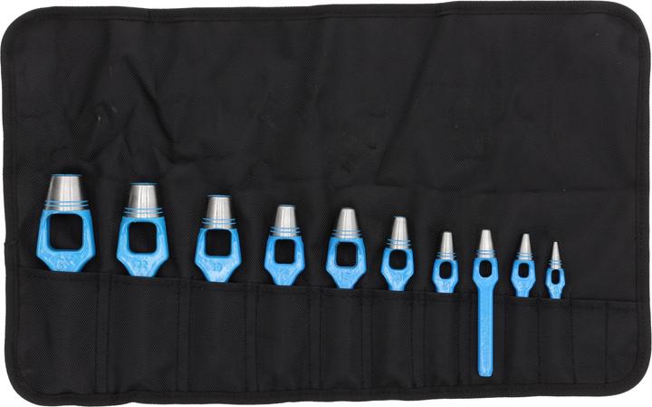 Produktbild Gedore 570303 Henkellocheisen-Satz, 10-teilig, 3-25 mm
