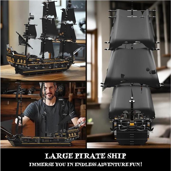 Actual product image Mould King Pirate ship