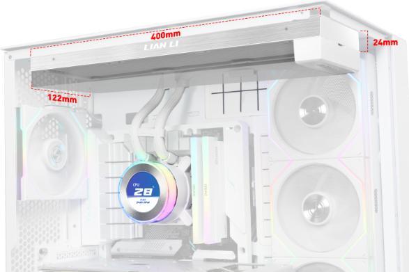 Productafbeelding Lian-Li Hydroshift II LCD-C 360N Fanless ARGB