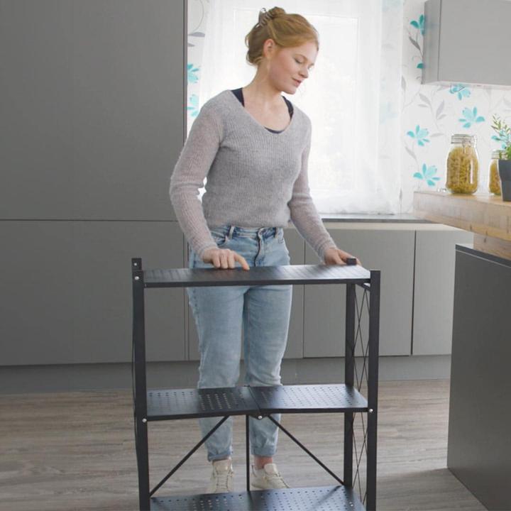 Produktbild MediaShop InstaShelf faltbares Multifunktions-Regal
