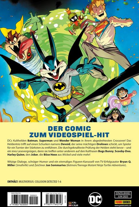 Actual product image Panini Multiversus (German, Jon Sommariva, Bryan Q Miller, 2025)